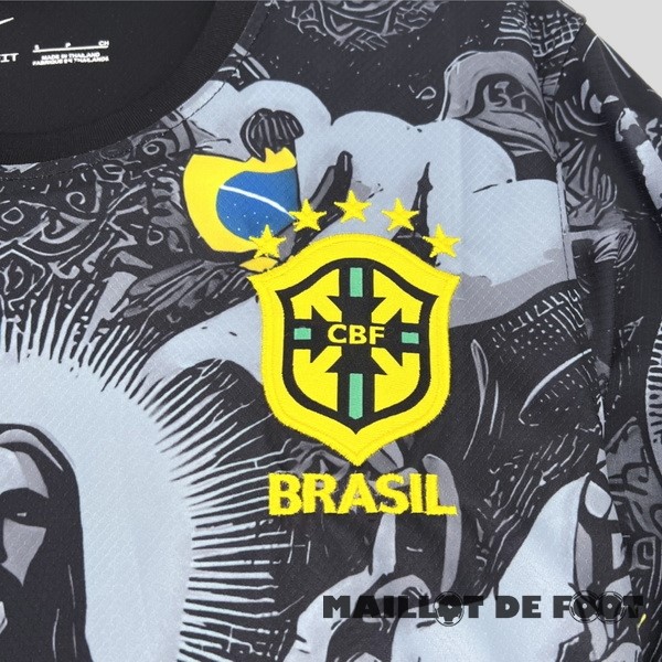 Foot Maillot Pas Cher Thailande Spécial Maillot Brésil 2024 Gris
