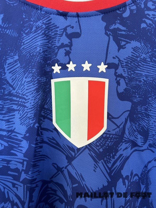 Foot Maillot Pas Cher Thailande Spécial Maillot Italie 2024 I Bleu