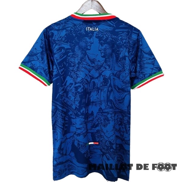 Foot Maillot Pas Cher Thailande Spécial Maillot Italie 2024 I Bleu